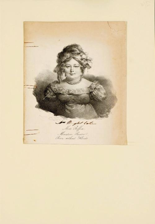 Miss Biffin, also known as Mrs. Wright