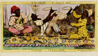 Indian Jugglers. Satirist. 1st August 1813