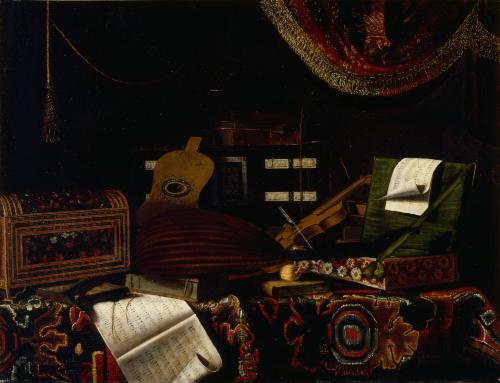 Still Life with Musical Instruments