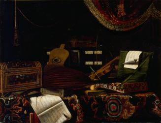 Still Life with Musical Instruments