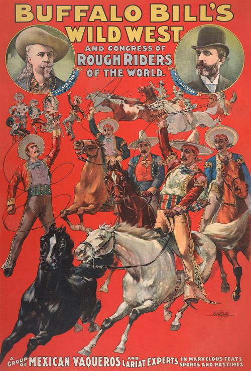 Buffalo Bill: Mexican Vaqueros and Lariat Experts