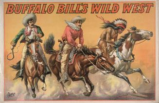Buffalo Bill: Three Mounted Horses