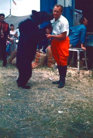 Albert Rix and bear in BY
