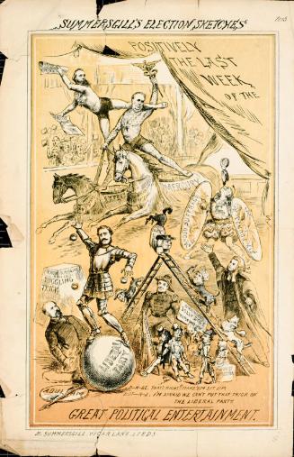 Cover to Summersgill's Election Sketches