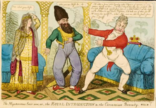 The Mysterious Fair one, or the Royal introduction to the Circassian beauty