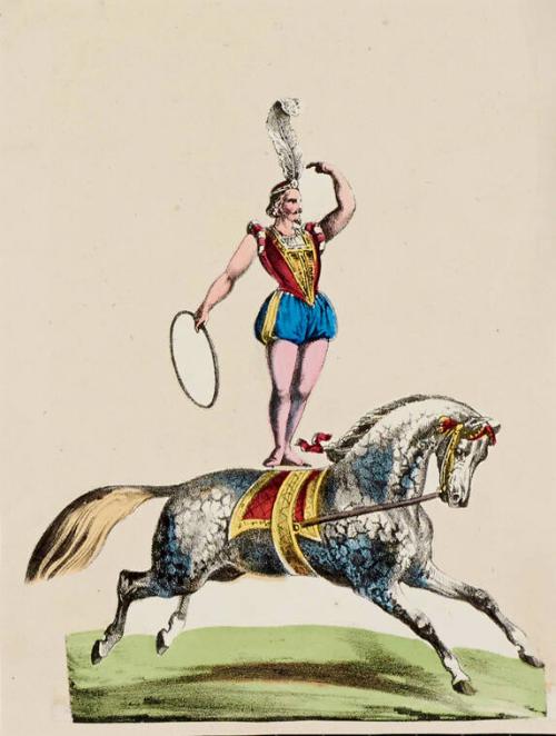 Equestrian Scrapbook figure