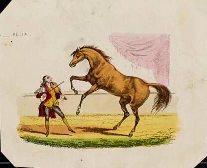 Scene from a sheet of Fairburn's Scraps