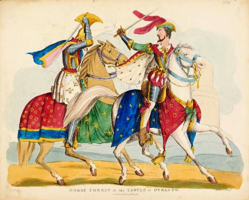 Horse Combat in the Castle of Otranto