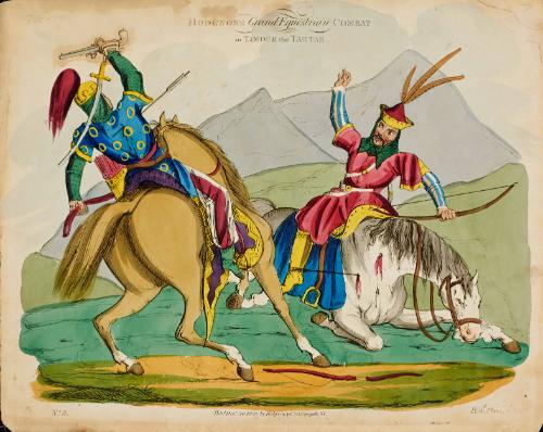 Hodgson's Grand Equestrian Combat in Timour the Tartar