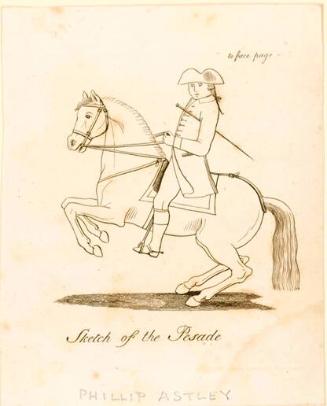 Sketch of the Persade from  "Astley’s System of Equestrian Education"