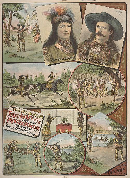 Wyoming Bill Wild West: Texas Harry and Princess Nenetah