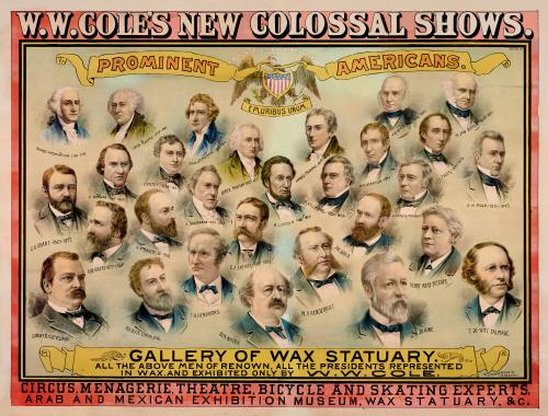 W.W. Cole: Gallery of Wax Statuary