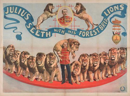 Julius Seeth and his Forest Bred Lions