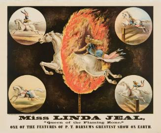 P.T. Barnum: Miss Linda Jeal, Queen of the Flaming Zone