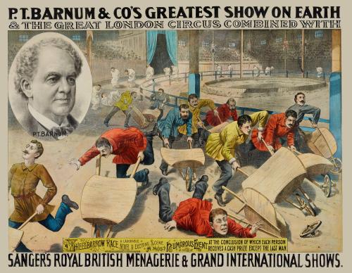 Barnum & London: Wheelbarrow Race