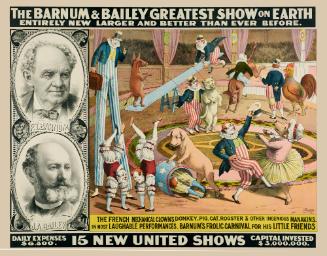 Barnum & Bailey: French Mechanical Clowns