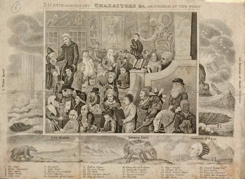 50 Extraordinary Characters &C Described in the Work