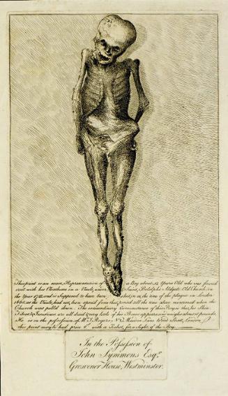 Mummified boy
