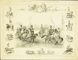 Quadrille Equestre at the Cirque des Champs-Elysees