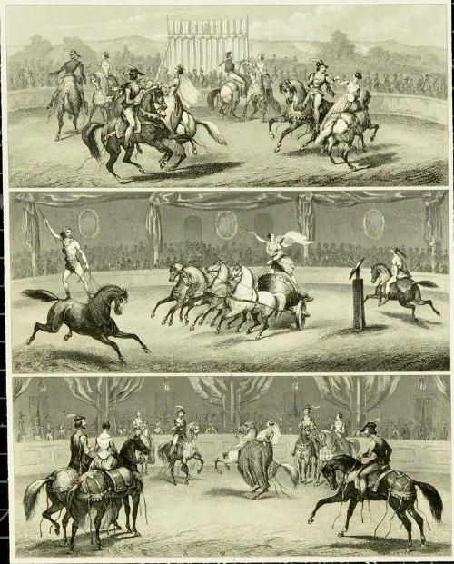 Three Scenes from Franconi's Circus, Paris