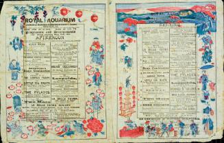 Double Page Program for the Royal Aquarium, May 5, 1888