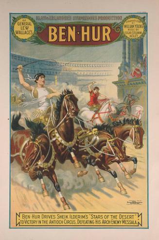 Klaw & Erlanger: Ben Hur, Four-Horse Chariots