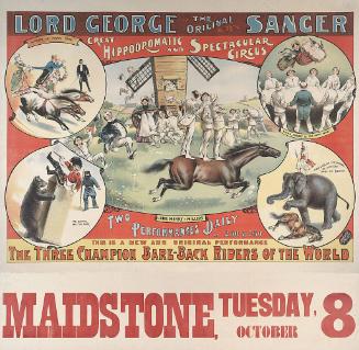 Lord George Sanger: Three Champion Bareback Riders