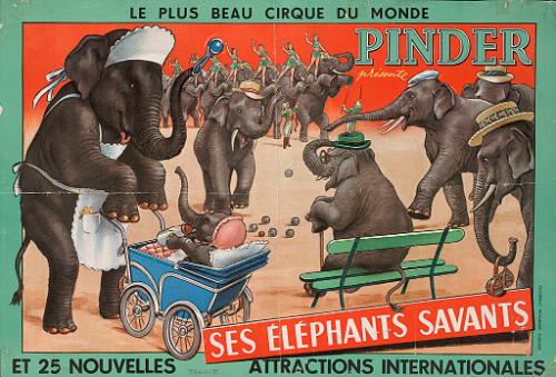 Pinder: Ses Eléphants Savants