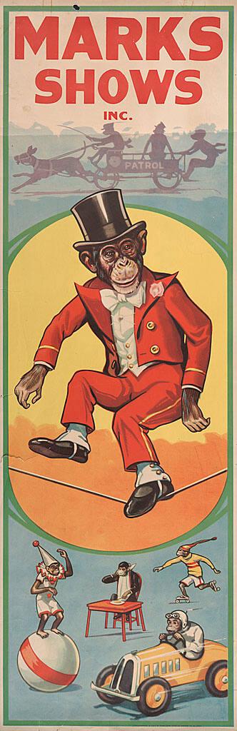 Mark's Shows: Chimpanzee Act
