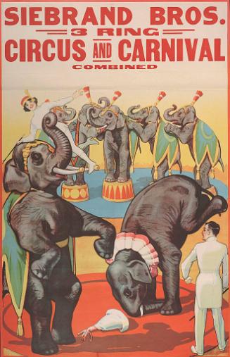 Siebrand Bros. Circus & Carnival Combined: Elephant Act