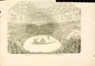 Inauguration of the new Winter Circus, At Paris, by the Emporer Napoleon III