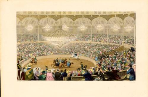 Franconi's Olympic Circus, Champs Elysees Paris