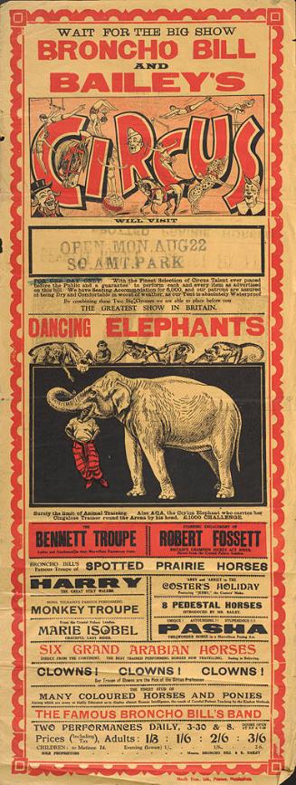 Broncho Bill and Baileys: Dancing Elephants