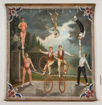 Cyclists and acrobats