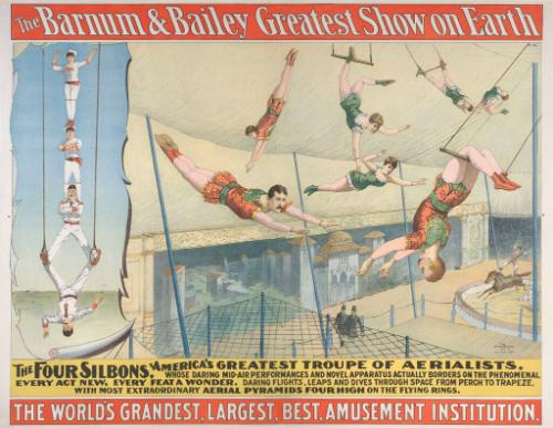 Barnum & Bailey: The Four Silbons