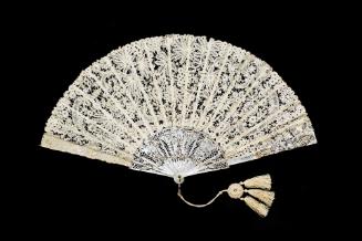 White Lace Fan