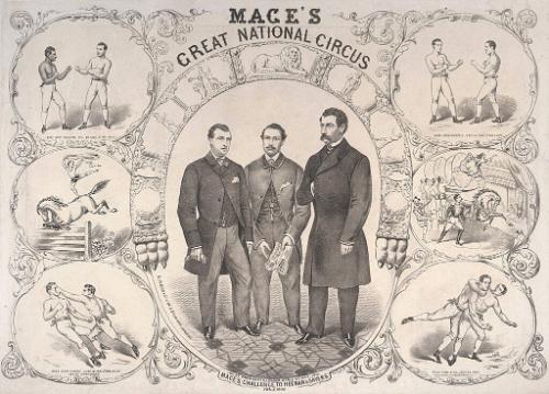 Mace's Great National Circus: Challenge to Heenan and Sayers