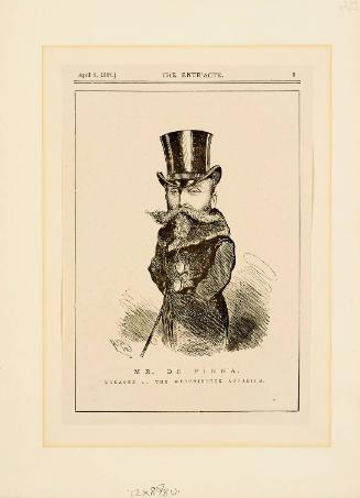 Portrait of Dr. De Pinna, Manager of the Westminster Aquarium