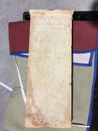 Stele, inscribed