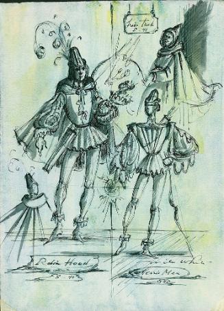 Robin Hood, Friar Tuck and the Merry Men