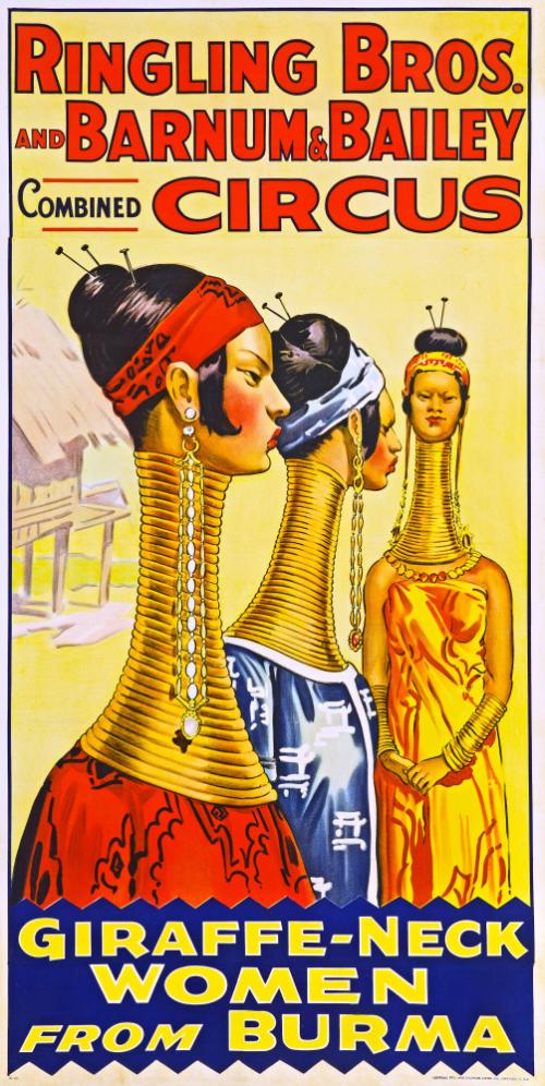 Ringling Bros. and Barnum & Bailey: Giraffe-Neck Women From Burma