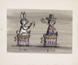 Peter Rabbit and Farmer McGregor
