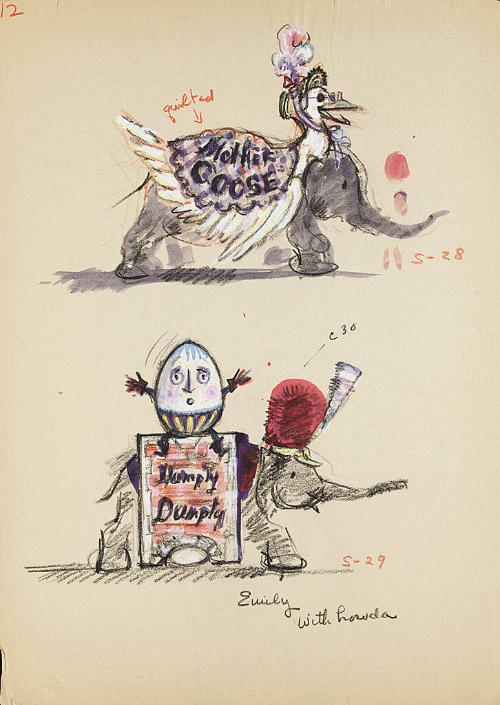 Mother Goose and Humpty Dumpty