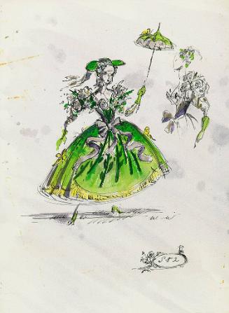 Woman in Green