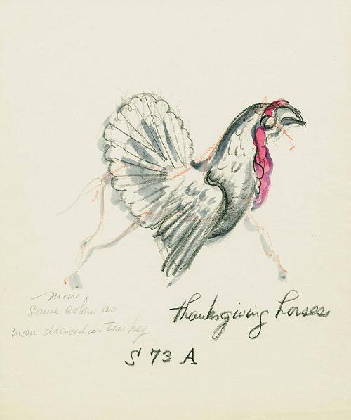 Thanksgiving Turkey Horse Trappings