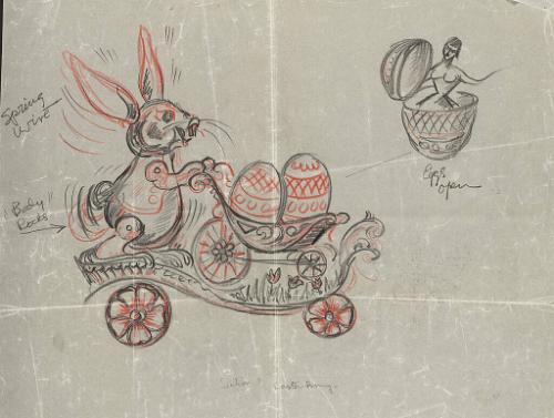 Easter Bunny Float
