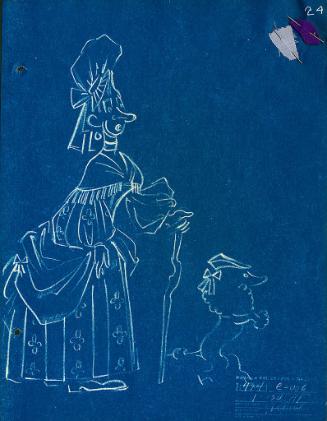 Female Performer with Dog