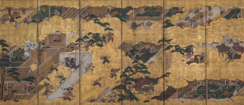 Scenes from the Tale of the Soga Brothers