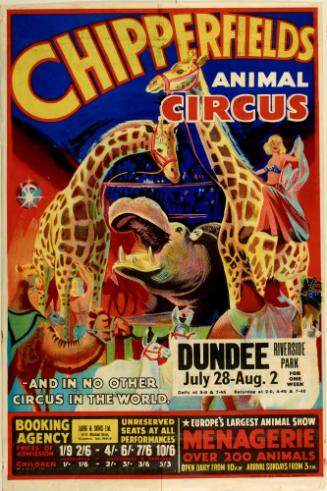 Chipperfields Animal Circus, Dundee, Scotland