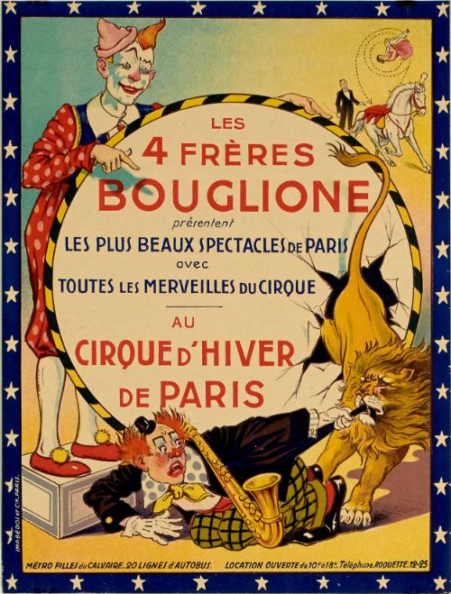 Les 4 Freres Bouglione.. au Cirque D'Hiver de Paris